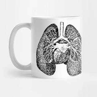 Anatomical Lungs Mug